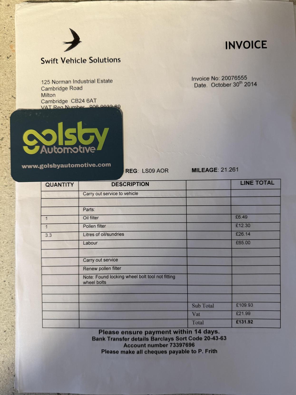 Ford Fiesta 1.4 Zetec Hatchback 5dr Petrol Manual (133 g/km, 94 bhp)