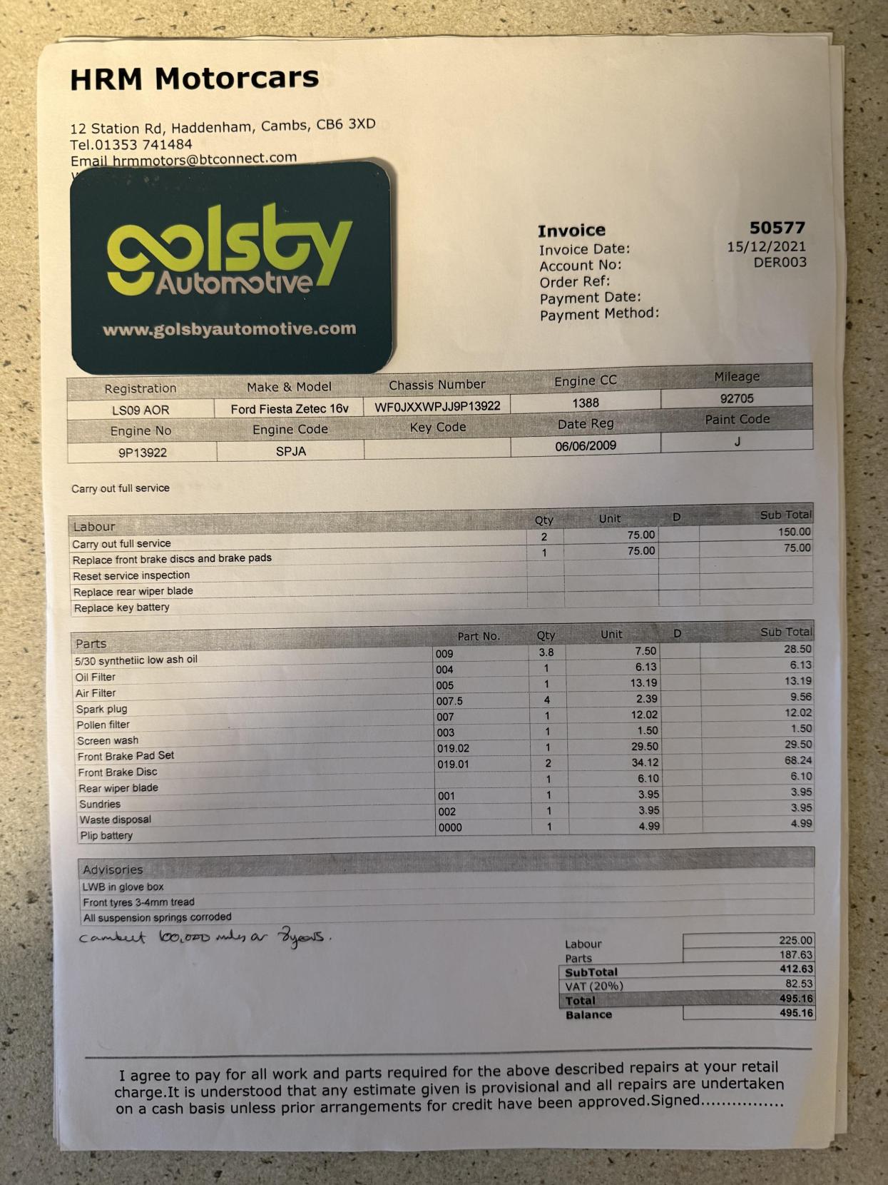 Ford Fiesta 1.4 Zetec Hatchback 5dr Petrol Manual (133 g/km, 94 bhp)